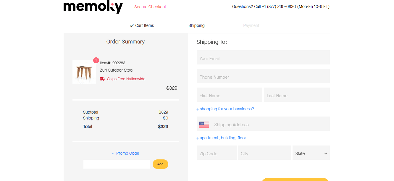 Memoky apply coupon code